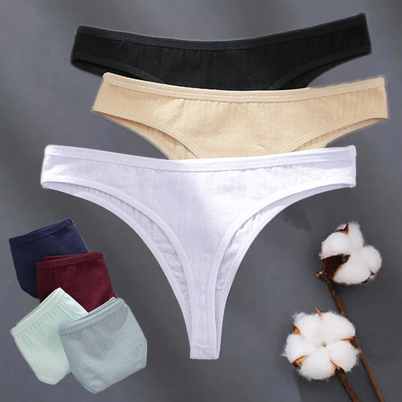 Calcinha Feminina Fio Dental Cintura Baixa Sexy