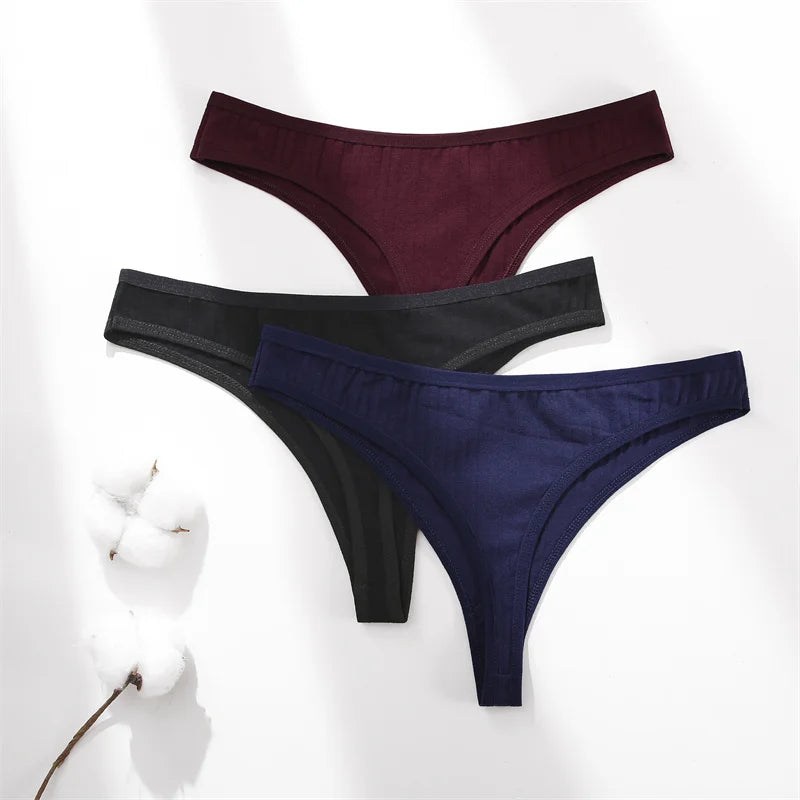 Calcinha Feminina Fio Dental Cintura Baixa Sexy