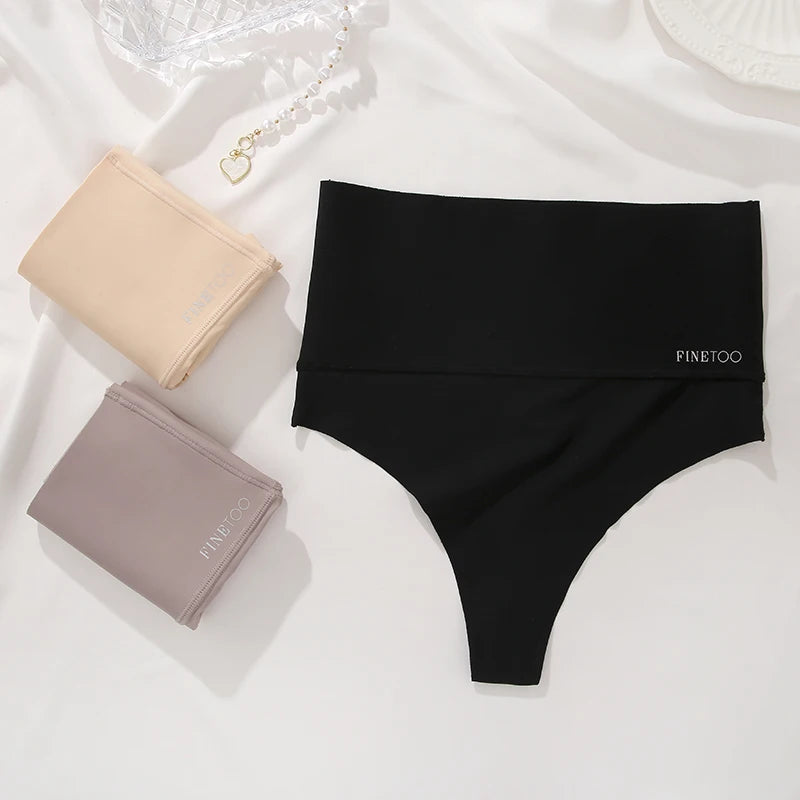 Calcinha Feminina Cintura Alta sem Costura