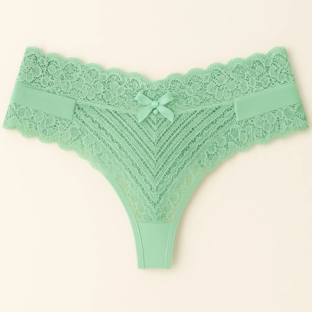 Calcinhas Sexy Renda Fio Duplo Conforto Lingerie Feminina