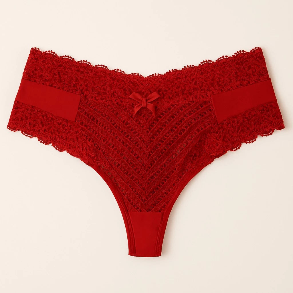 Calcinhas Sexy Renda Fio Duplo Conforto Lingerie Feminina