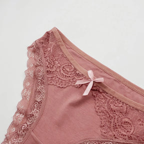 Calcinha Feminina Renda Sexy em Algodão Delicado