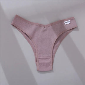 Lingerie 5 Pçs  Calcinha Feminina de Algodão