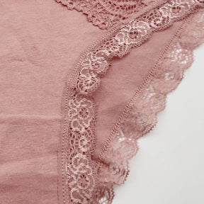 Calcinha Feminina Renda Sexy em Algodão Delicado