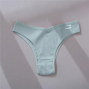 Lingerie 5 Pçs  Calcinha Feminina de Algodão