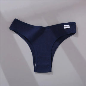 Lingerie 5 Pçs  Calcinha Feminina de Algodão