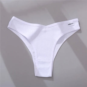 Lingerie 5 Pçs  Calcinha Feminina de Algodão