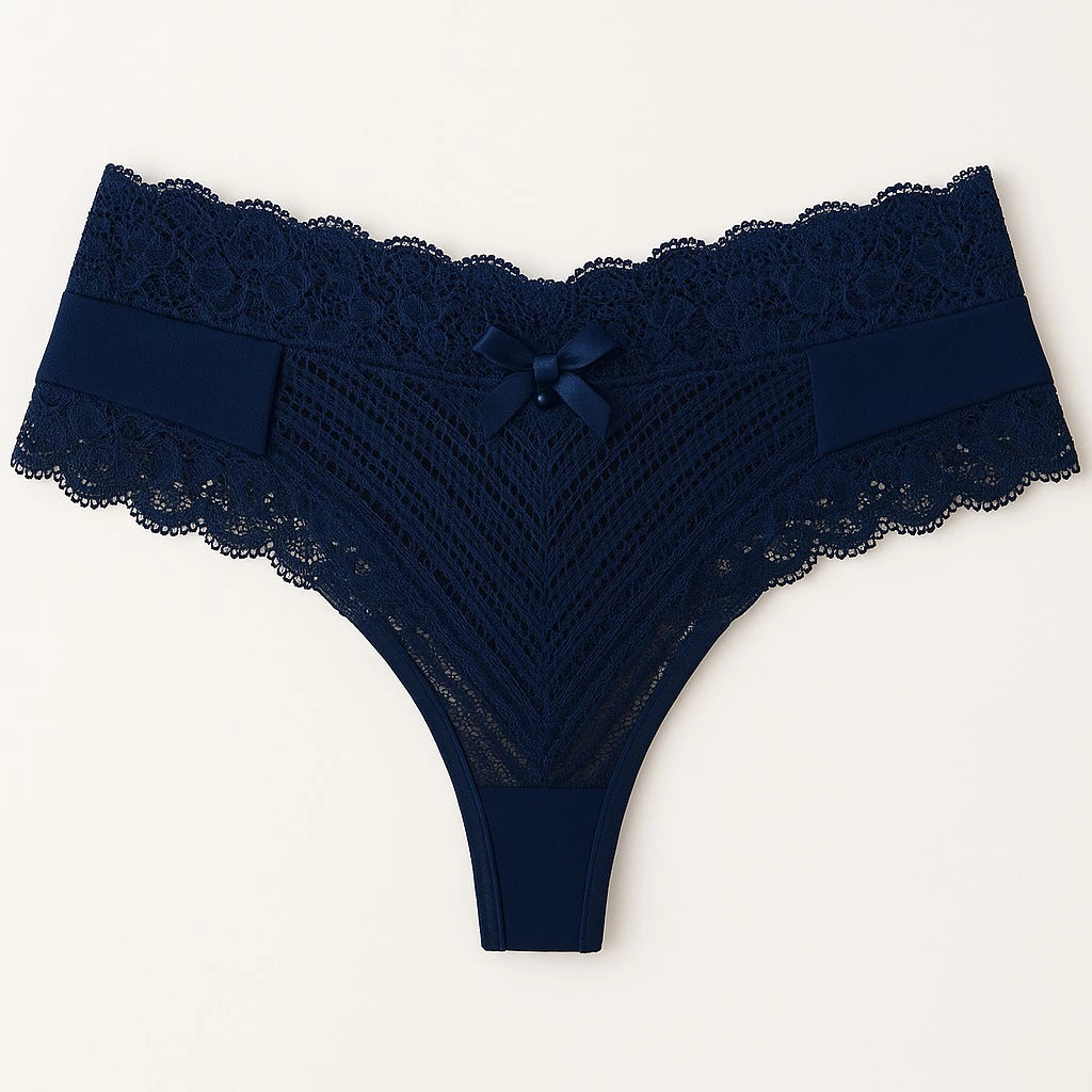 Calcinhas Sexy Renda Fio Duplo Conforto Lingerie Feminina